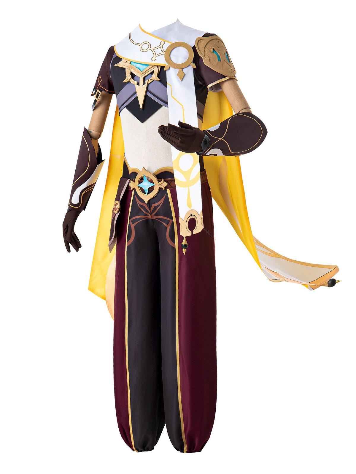 Genshin Impact Aether Cosplay Costume Mihoyo Game Cosplay Costume Full Set - Sukuroi