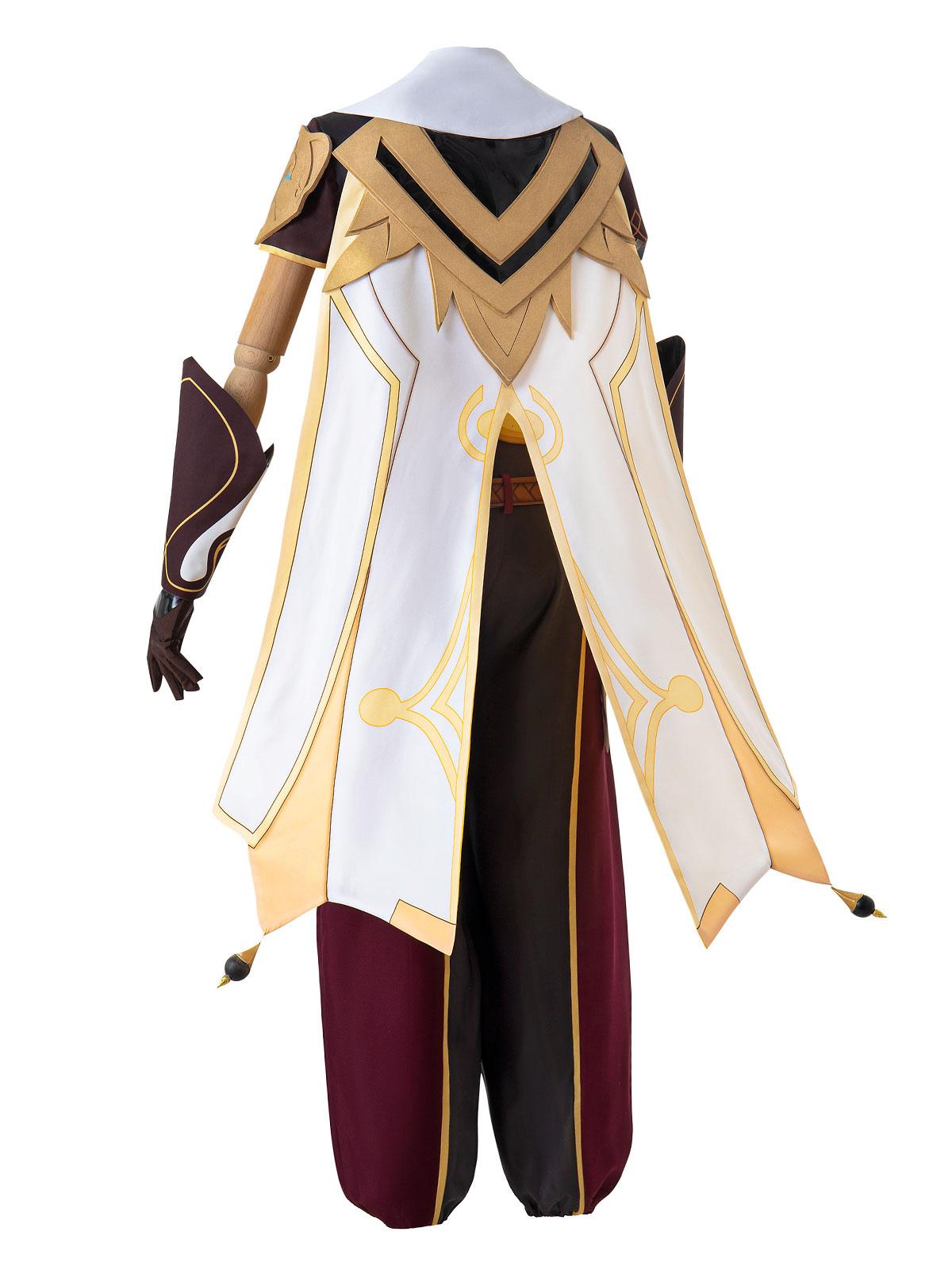 Genshin Impact Aether Cosplay Costume Mihoyo Game Cosplay Costume Full Set - Sukuroi