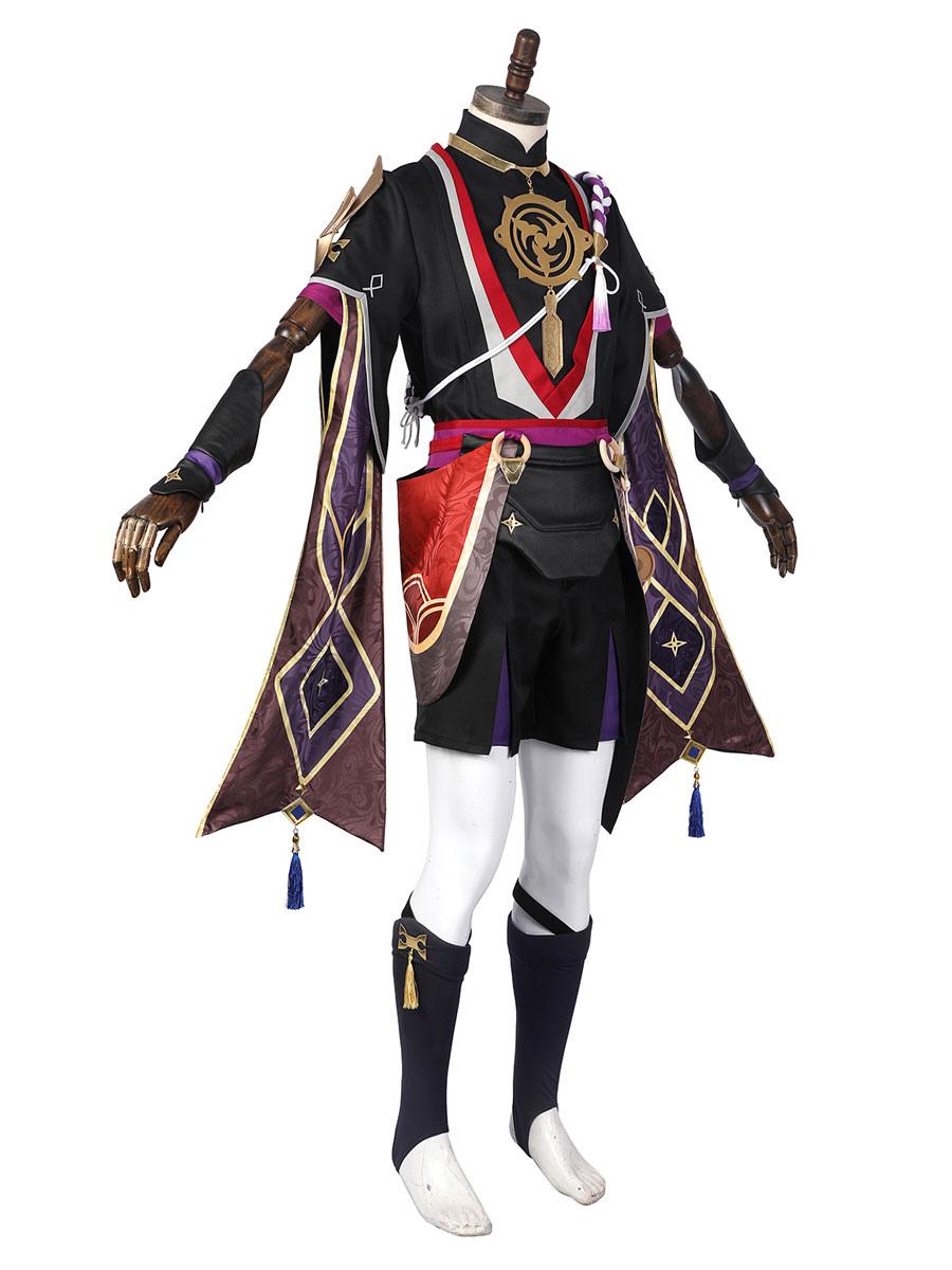 Genshin Impact Scaramouche Cosplay Costume Full Set Mihoyo Game Cosplay Costume - Sukuroi