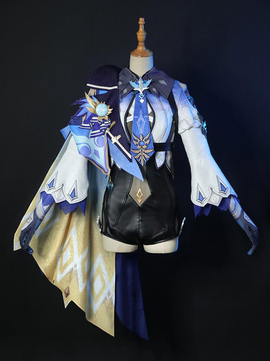 Genshin Impact Eula Lawrence Cosplay Costume Full Set Mihoyo Game Cosplay Costume - Sukuroi