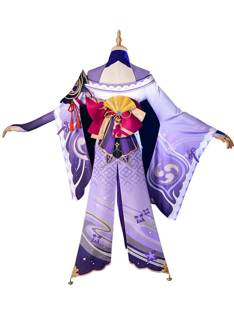 Genshin Impact Raiden Ei Cosplay Costume Mihoyo Game Cosplay Costume Full Set - Sukuroi