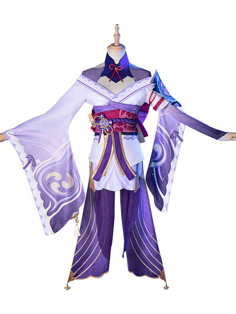 Genshin Impact Raiden Ei Cosplay Costume Mihoyo Game Cosplay Costume Full Set - Sukuroi