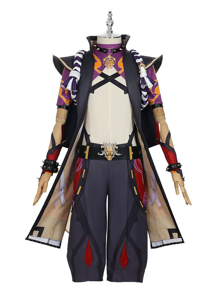 Genshin Impact Arataki Itto Cosplay Costume Mihoyo Game Cosplay Costume Full Set - Sukuroi