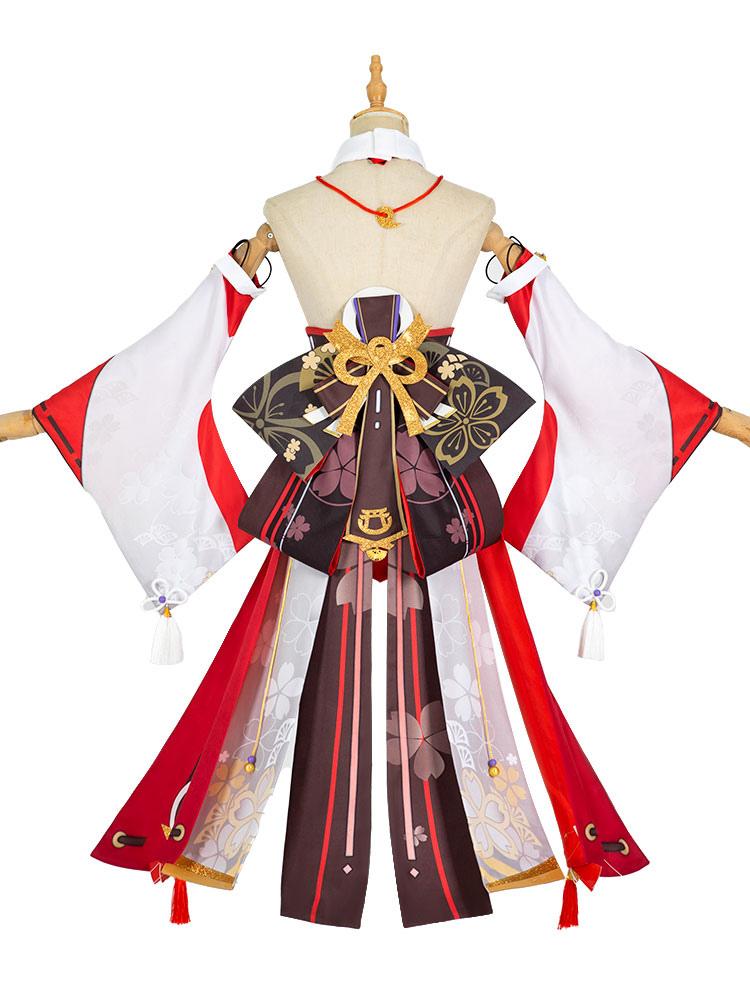 Genshin Impact Yae Miko Cosplay Costume Full Set Mihoyo Game Cosplay Costume - Sukuroi