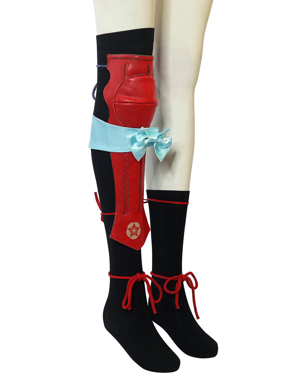 Genshin Impact Yoimiya Cosplay Red Mihoyo Game Cosplay Costume Full Set - Sukuroi