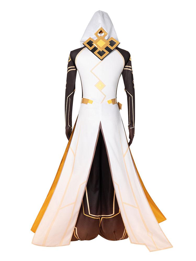 Genshin Impact Zhongli Geo Daddy Cosplay Costume Mihoyo Game Cosplay Costume Full Set - Sukuroi