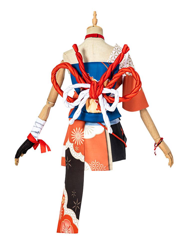 Genshin Impact Yoimiya Cosplay Costume Mihoyo Game Cosplay Costume Full Set - Sukuroi