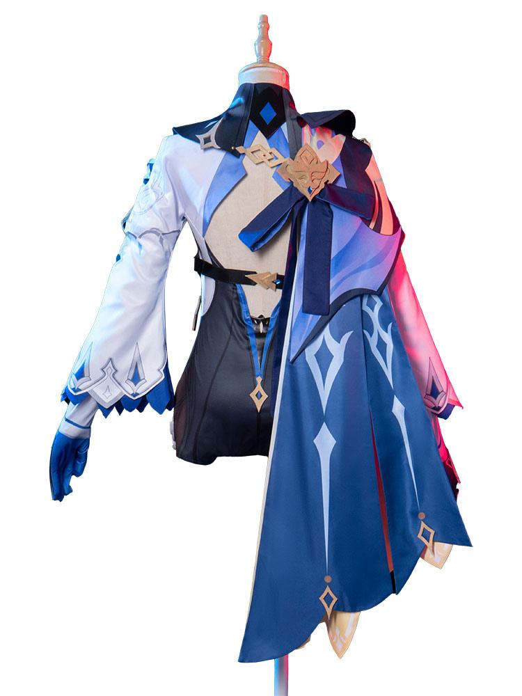 Genshin Impact Eula Lawrence Cosplay Costume Mihoyo Game Cosplay Costume Full Set - Sukuroi