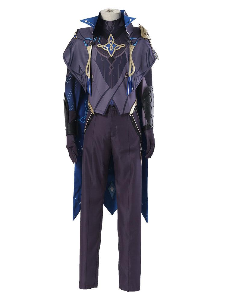 Game Genshin Impact Bough Keeper Dainsleif Full Cosplay Costume Outfits Set No Shoes - Sukuroi