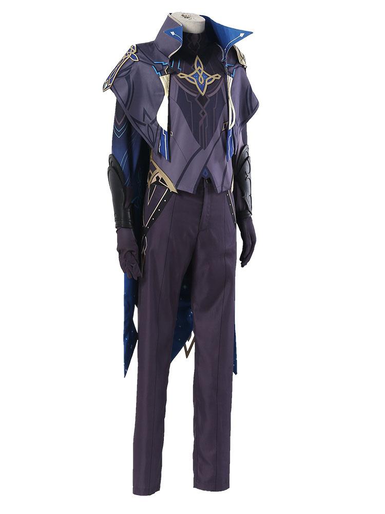 Game Genshin Impact Bough Keeper Dainsleif Full Cosplay Costume Outfits Set No Shoes - Sukuroi