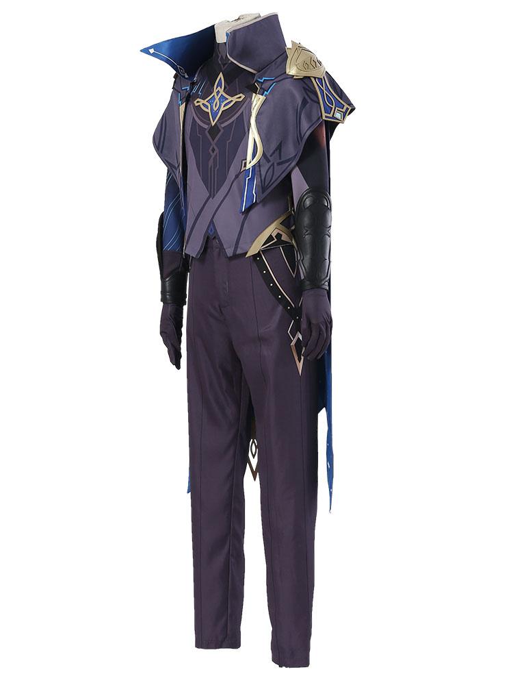 Game Genshin Impact Bough Keeper Dainsleif Full Cosplay Costume Outfits Set No Shoes - Sukuroi