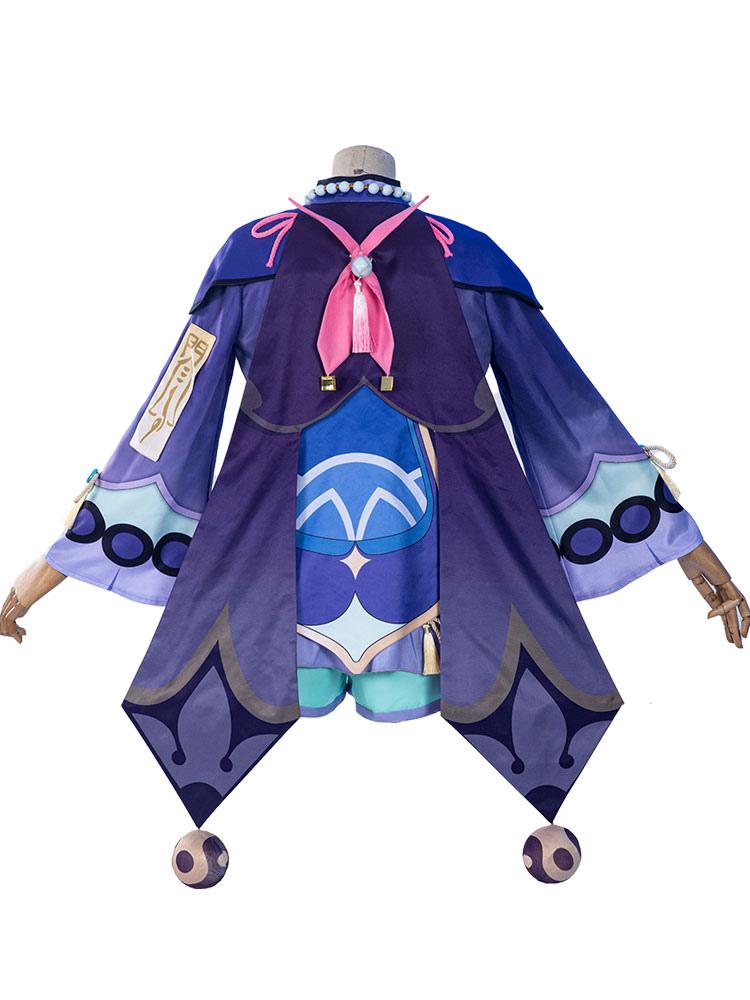 Genshin Impact Qiqi Icy Resurrection Cosplay Costumes - Sukuroi