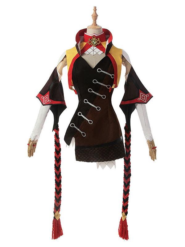 Genshin Impact Xinyan Cosplay Costumes - Sukuroi