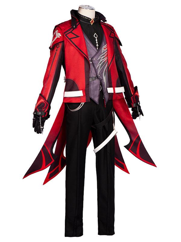 Genshin Impact Diluc Ragnvind Cosplay Costumes - Sukuroi