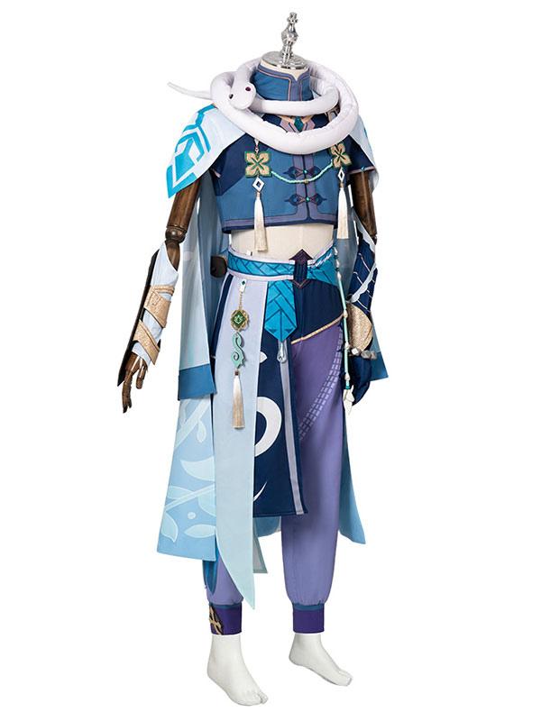 Genshin Impact Baizhu Cosplay Costumes New Version - Sukuroi