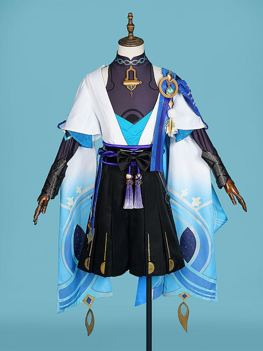 Genshin Impact Wanderer Balladeer Full Cosplay Costumes - Sukuroi