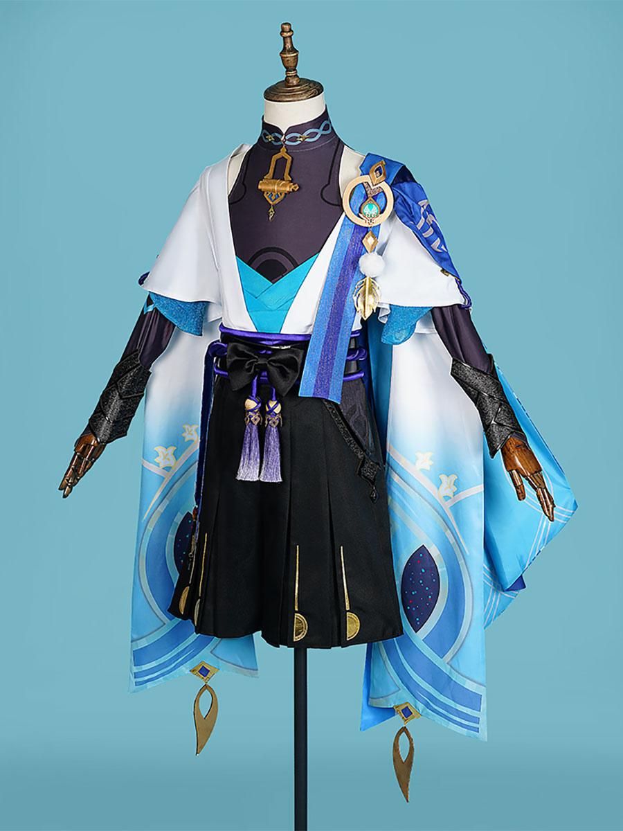 Genshin Impact Wanderer Balladeer Full Cosplay Costumes - Sukuroi