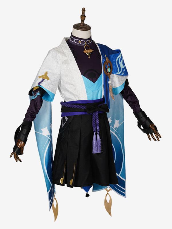 Genshin Impact Wanderer Balladeer Cosplay Costumes without Hat - Sukuroi