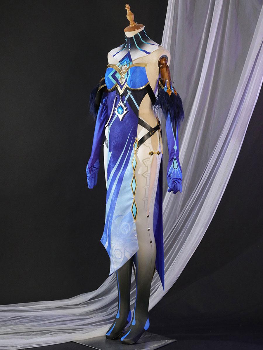 Genshin Impact Hidden Mirror Lady Cosplay Costumes - Sukuroi