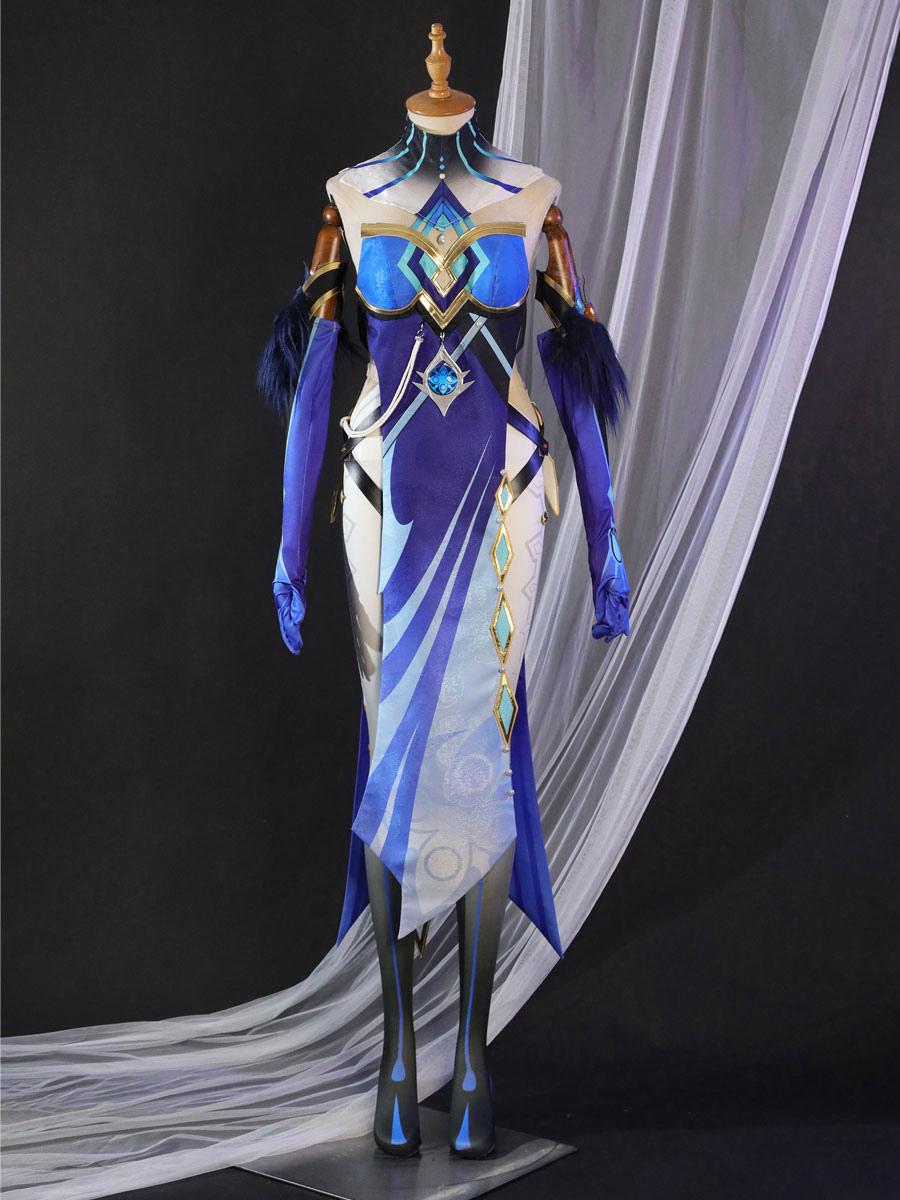 Genshin Impact Hidden Mirror Lady Cosplay Costumes - Sukuroi