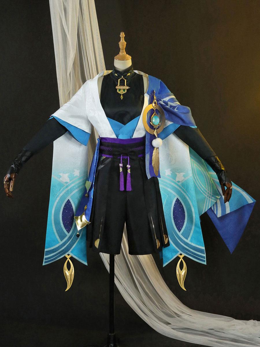 Genshin Impact Wanderer Balladeer Cosplay Costumes - Sukuroi