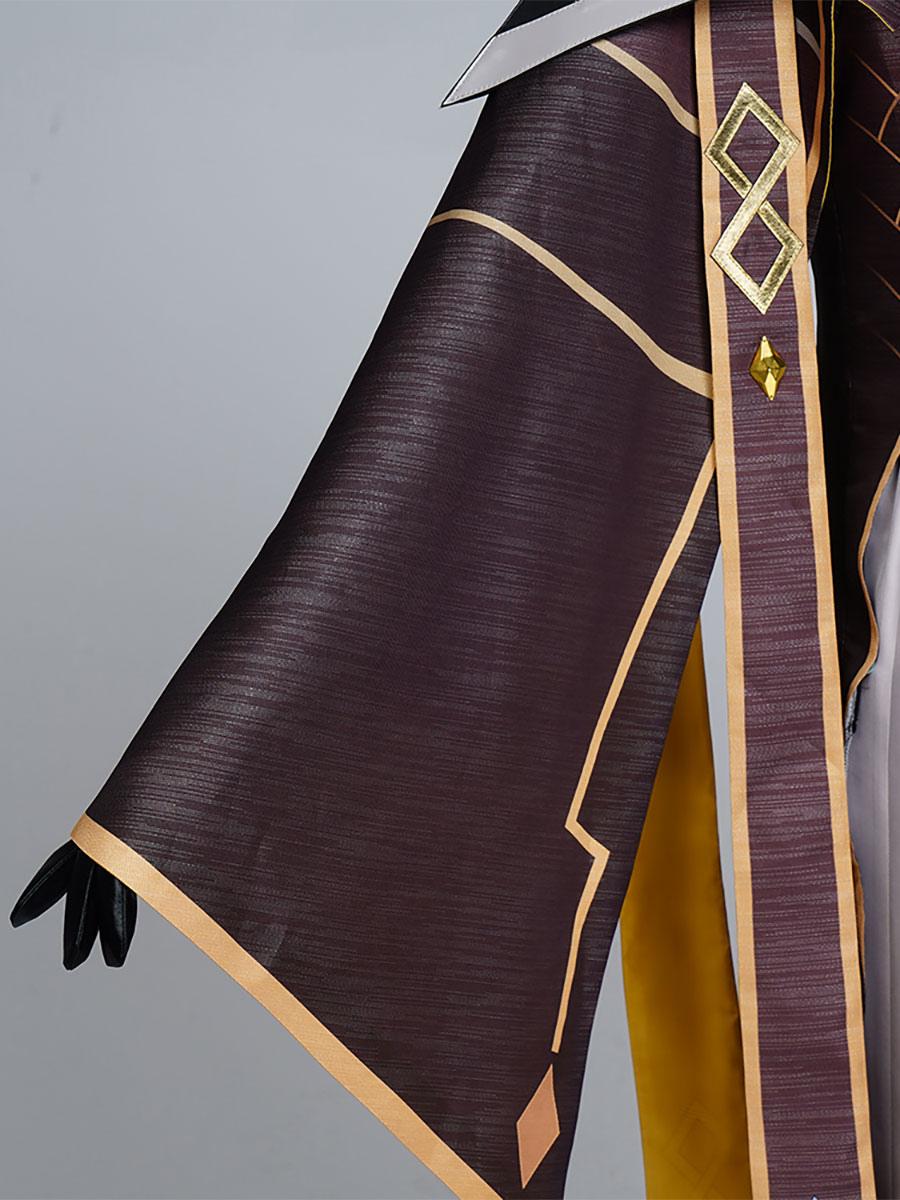 Genshin Impact Zhongli Cosplay Whole Costumes and Bell - Sukuroi