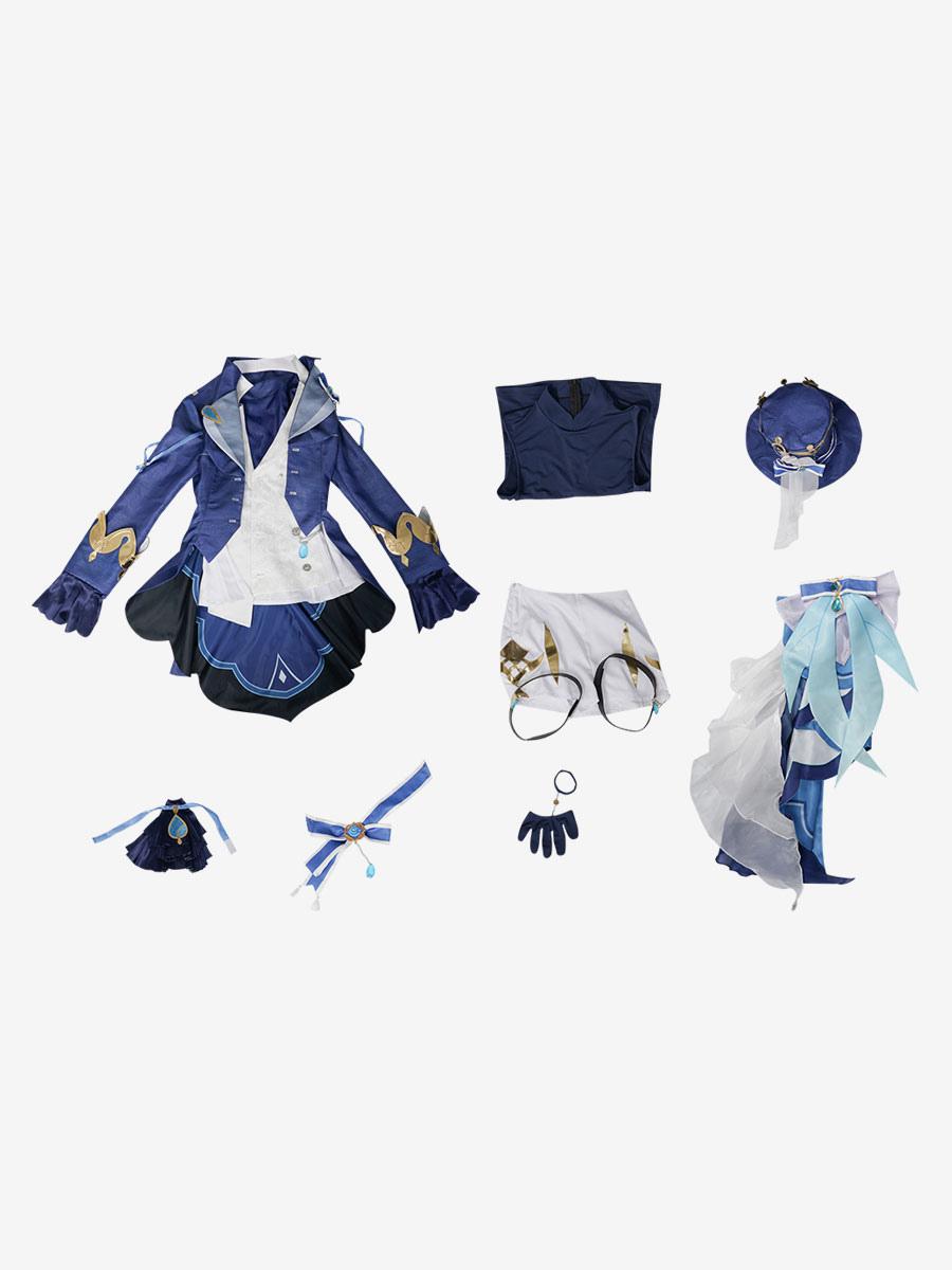 Genshin Impact Focalors Cosplay Costumes - Sukuroi