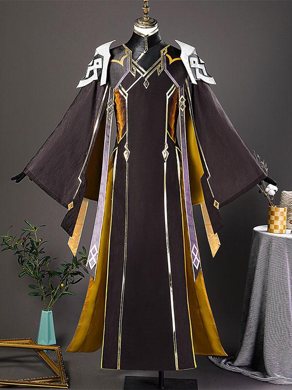 Genshin Impact Zhongli Morax Cosplay Costumes - Sukuroi