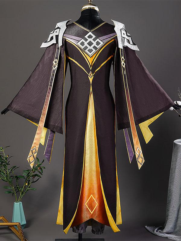 Genshin Impact Zhongli Morax Cosplay Costumes - Sukuroi