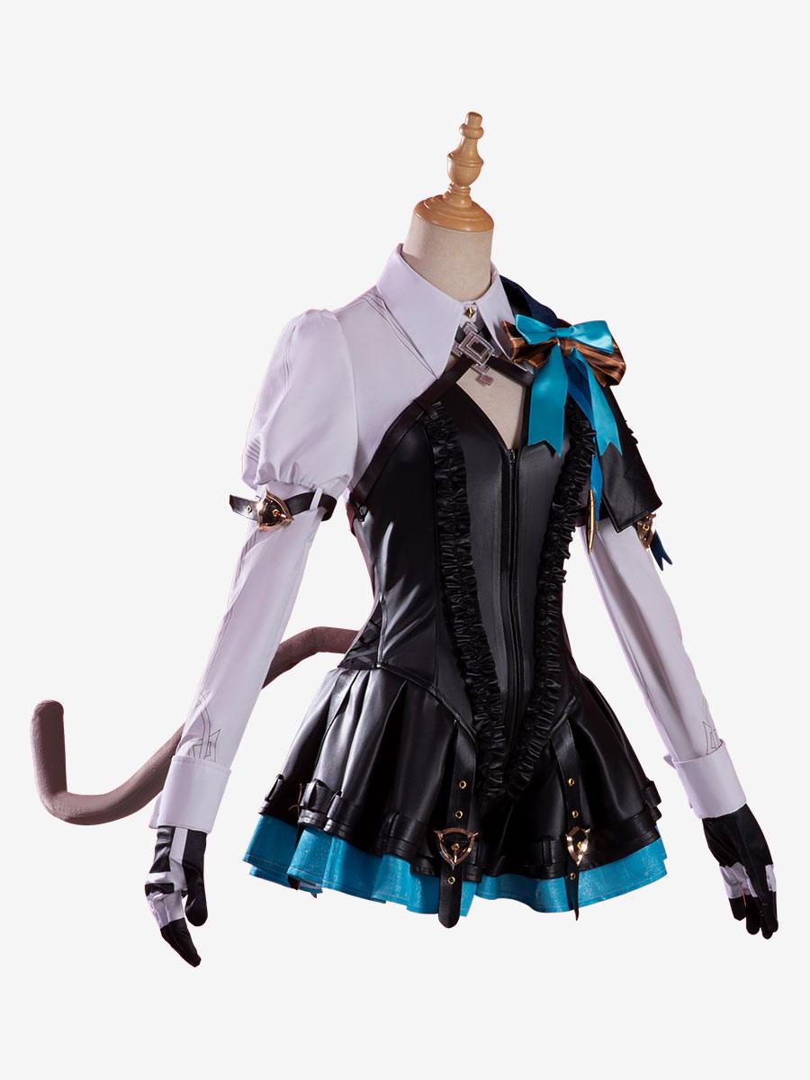 Genshin Impact Game Cosplay Lynette Cosplay Costumes - Sukuroi