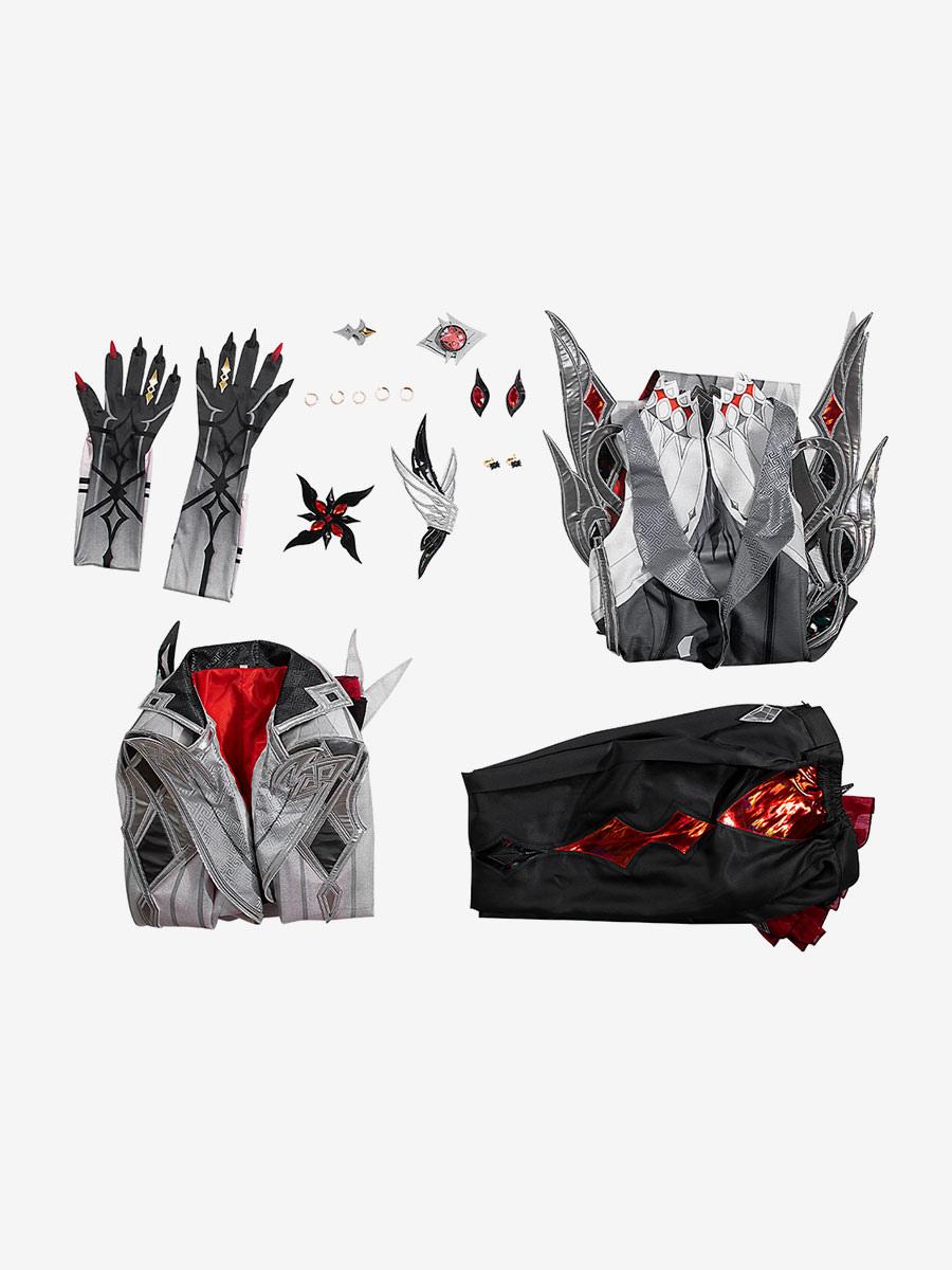 Genshin Impact Game Cosplay The Knave Arlecchino Cosplay Costumes - Sukuroi