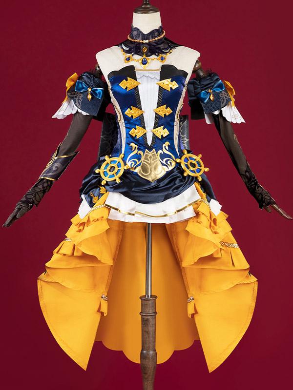 Genshin Impact Navia Cosplay Costumes - Sukuroi