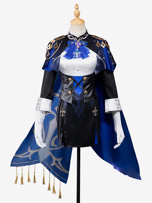 Genshin Impact Clorinde Cosplay Costumes - Sukuroi