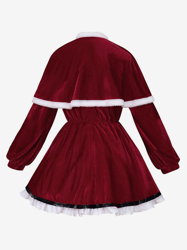 Genshin Impact Klee Christmas Set Cosplay Costumes - Sukuroi