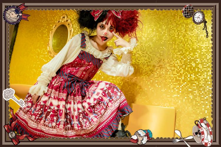 Animal Show Sweet Lolita Strap Dress JSK