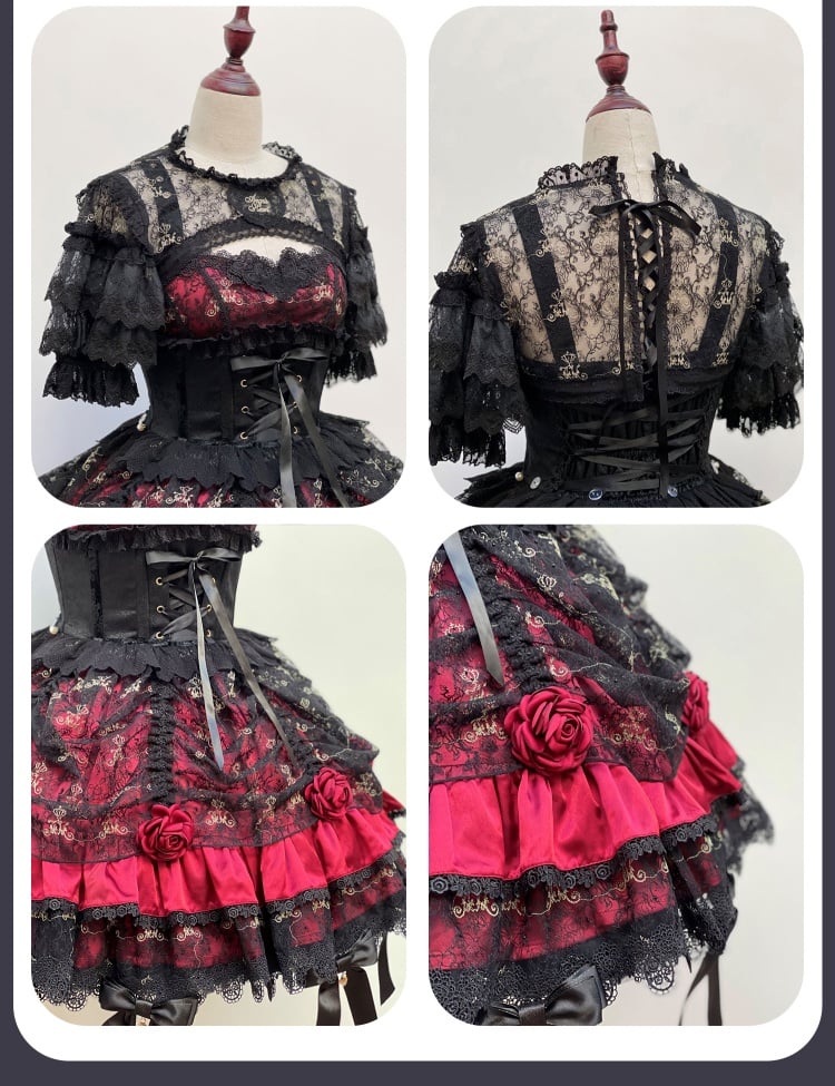 Devil-inspired Halloween costume 
set