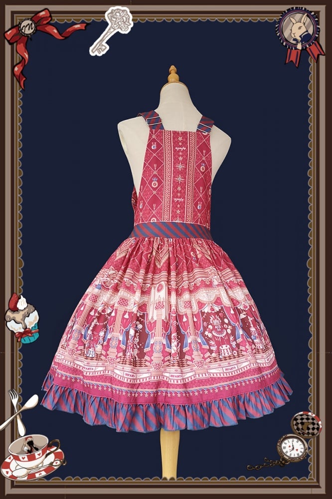 Animal Show Sweet Lolita Strap Dress JSK