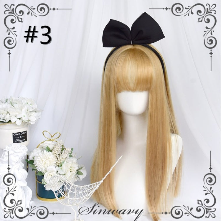 Love and Four Mid-length Straight Synthetic Wig