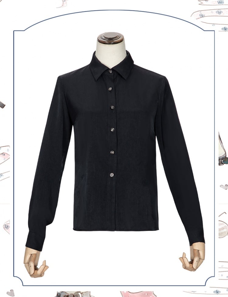 Military Style Outfits-Wine Red One Piece / Black Shirt / Black Cape