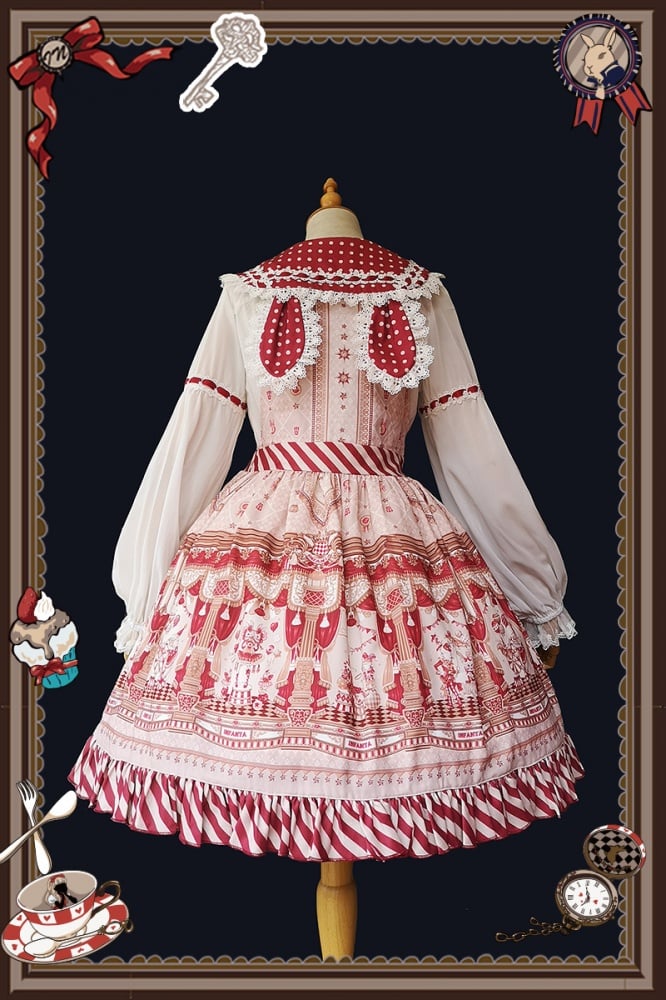 Animal Show Sweet Lolita Strap Dress JSK