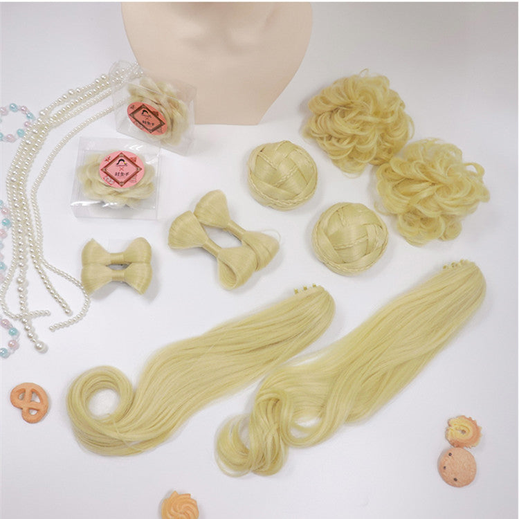 Six Color Options Lolita Wig Accessories Sets