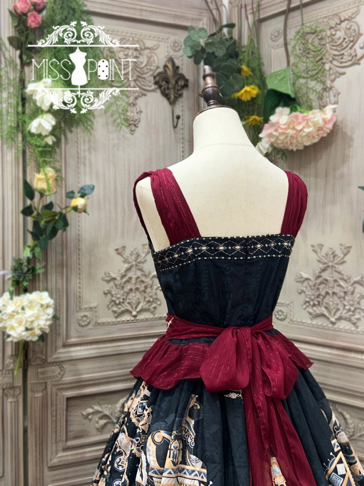 Dusk Best V-neckline Elegant Jumper Skirt Set Gorgeous Version