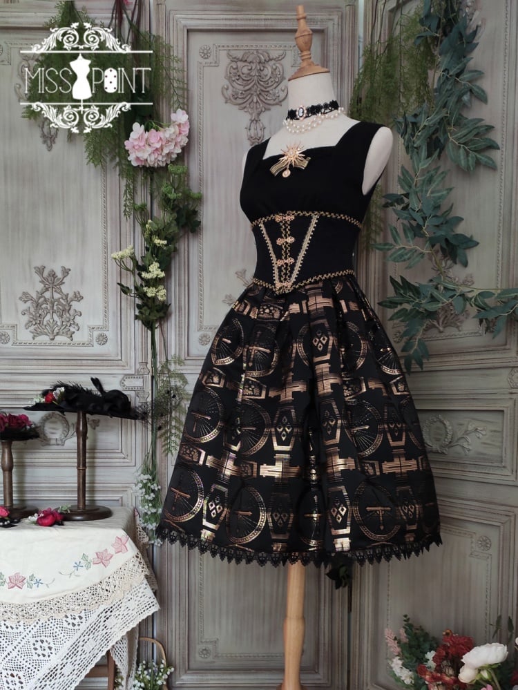 Dark Night Cross Gothic Jumper Skirt