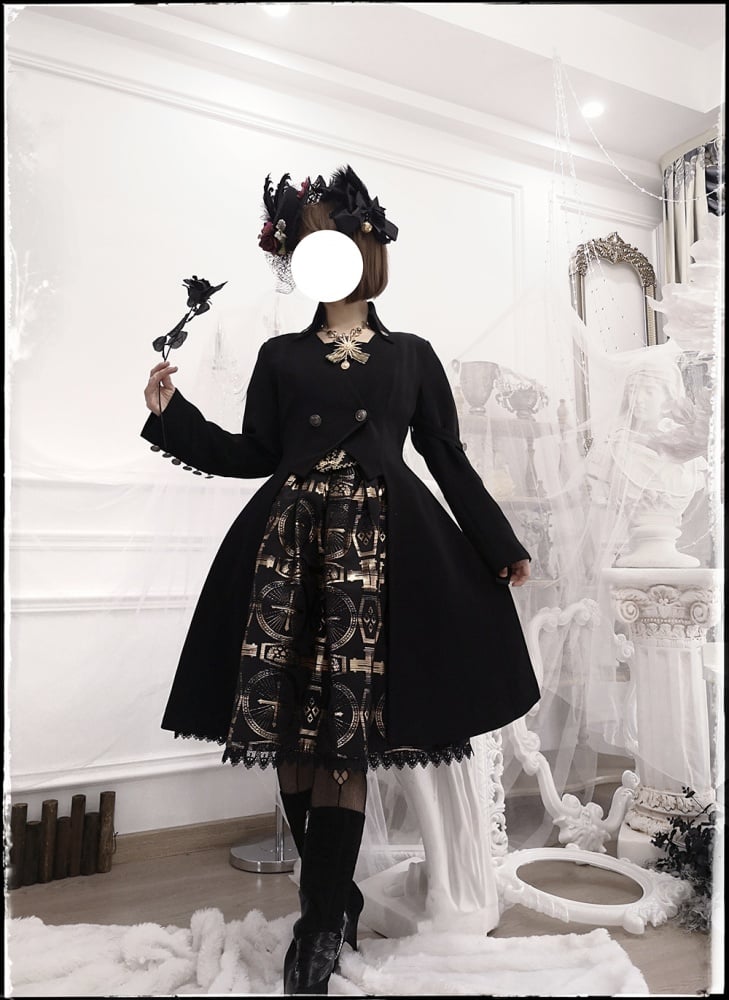 Dark Night Cross Gothic Jumper Skirt