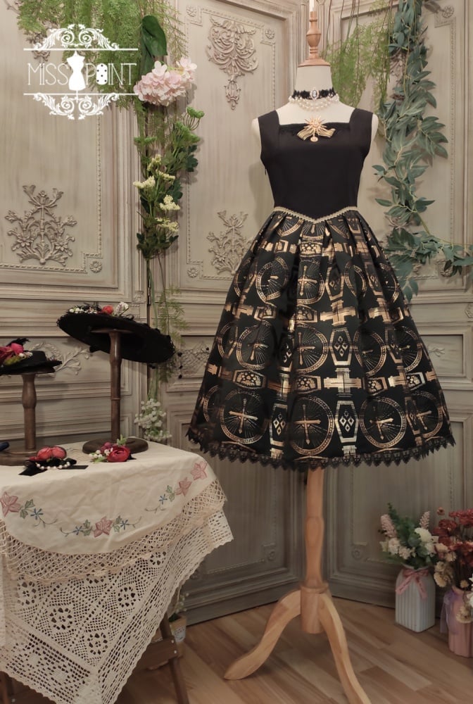 Dark Night Cross Gothic Jumper Skirt