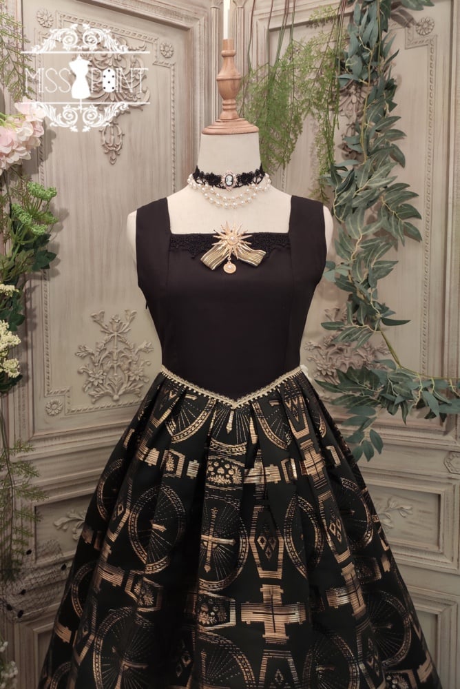 Dark Night Cross Gothic Jumper Skirt