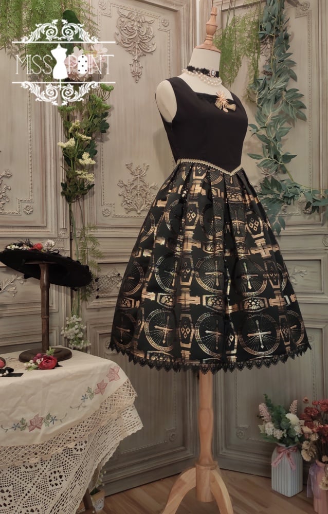 Dark Night Cross Gothic Jumper Skirt