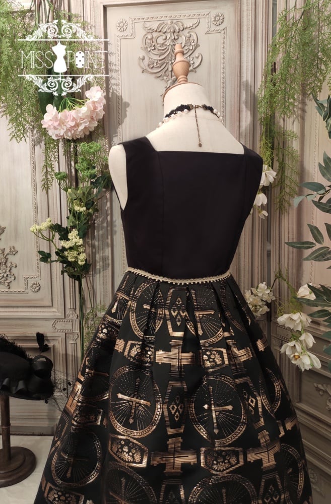 Dark Night Cross Gothic Jumper Skirt