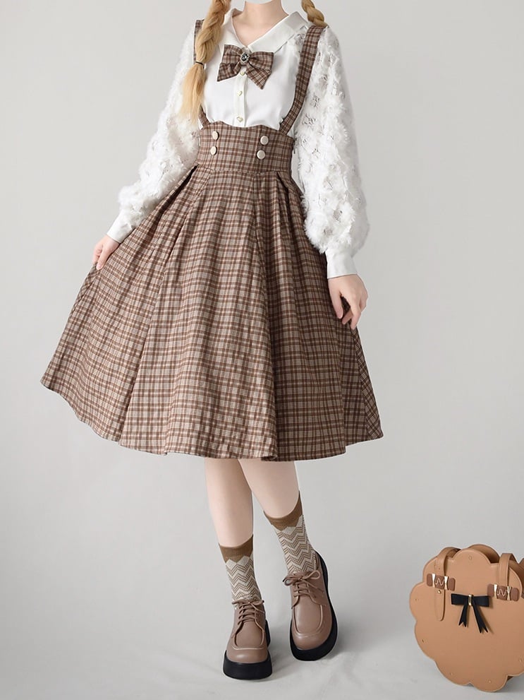 Acceptance Letter High Waist Skirt