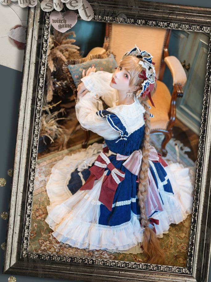 Clearance - Game with Witch JSK for Spring Autumn and Winter